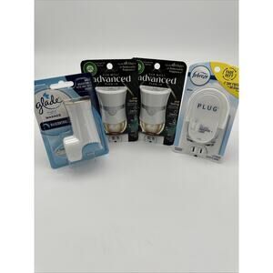 Air Wick Febreze Glade Wall Plug In Scent Oil Warmers Device Lot of 3 NIP